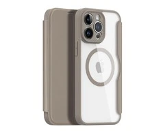 Dux Ducis Skin X Pro dėklas skirtas Apple iPhone 14 Pro Max, smėlio spalvos