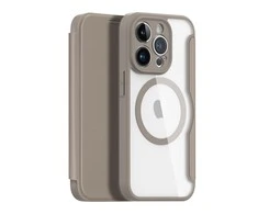 Dux Ducis Skin X Pro dėklas skirtas Apple iPhone 14 Pro, smėlio spalvos