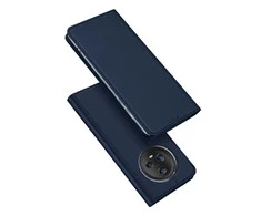 Dux Ducis Skin Pro Honor Magic5 atverčiamas Card Wallet su stoveliu dėklas telefonui mėlynos spalvos