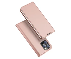 Dux Ducis atverčiamas dėklas SKIN PRO skirtas Apple iPhone 14 Pro Max rožinės spalvos