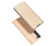 Dux Ducis Skin Pro dėklas skirtas Samsung Galaxy S22 + (S22 Plus), auksinis