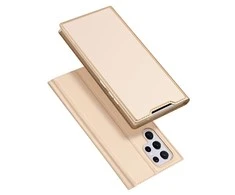 Dux Ducis Skin Pro dėklas skirtas Samsung Galaxy S22 Ultra, auksinis