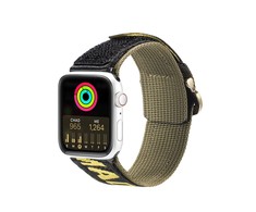 Dux Ducis apyrankė (Outdoor Version) Apple Watch Ultra strap, SE, 9, 8, 7, 6, 5, 4, 3, 2, 1 (49, 45, 44, 42 mm) nylon geltonos spalvos