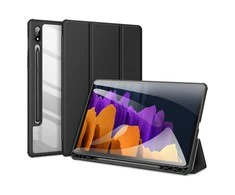 Dėklas Dux Ducis Toby Samsung X700/X706 Tab S8/T870/T875/T876 Tab S7 juodas