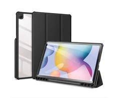 Dėklas Dux Ducis Toby Samsung P610/P615/P613/P619/P620/P625 Tab S6 Lite 10.4 juodas