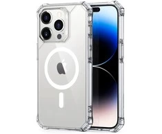 ESR Air Armor Halolock MagSafe iPhone 14 Pro dėklas – skaidrus