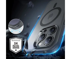 ESR Classic Pro Set Halolock MagSafe dėklas, skirtas iPhone 16 Pro Max – pilkas