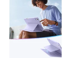ESR atverčiamas hibridinis dėklas iPad Air 13" (2024/2025/2026) - Violetinė