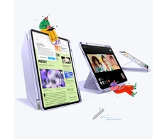 ESR atverčiamas hibridinis dėklas iPad Air 13" (2024/2025/2026) - Violetinė