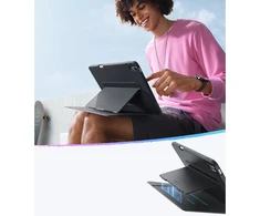ESR atverčiamas hibridinis dėklas, skirtas iPad 10.9" 2022 (10 kartos) / 11" 2025 (11 kartos) - Juodas