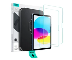ESR UltraFit grūdinto stiklo 2 vnt. pakuotė, skirta iPad 10.9" 2022 (10-osios kartos) / 11" 2025 (11-osios kartos) planšetiniams kompiuteriams