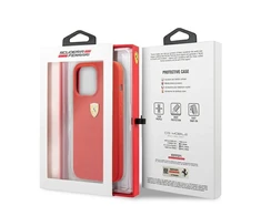 Apple iPhone 13 Pro Max Ferrari dėklas Silicone (FESSIHCP13XRE) raudonos spalvos