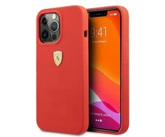 Apple iPhone 13 Pro Max Ferrari dėklas Silicone (FESSIHCP13XRE) raudonos spalvos