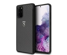 Dėklas Ferrari Hardcase FEHCAHCS67BK S20+ G985 juoda/juoda anglies paveldas