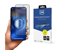 3mk HardGlass Matt Max Privacy - Matte Apsauginis stiklas with Privacy Filter skirtas iPhone 16 Pro Max