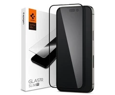 Spigen Glass FC – Apsauginis stiklas skirtas iPhone 14 Pro Max (Juodas Frame)