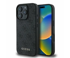 Guess 4G Classic - dėklas skirtas Apple iPhone 16 Pro Max juodas