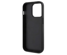 Dėklas GUESS GUHMP15XP4RPSK IPHONE 15 PRO MAX 6.7 "Juodas/Juodas HARDCASE 4G PRINTED STRIPE MAGSAFE