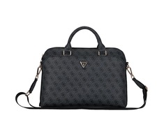 Guess PU 4G Triangle Logo Computer Bag 15/16" juodos spalvos