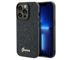Apple iPhone 13 Pro Guess dėklas Disco Metal Script (GUHCP13LPMSDGSK) juodos spalvos