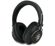 Guess PU 4G Metal Logo ENC belaidės ausinės juodos spalvos