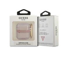 „Guess“ GUA2HHTSP „AirPods“ dangtelis rožinės spalvos dirželių kolekcija