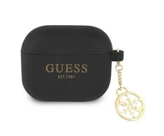 GUESS GUA3LSC4EK AIRPODS 3 COVER CZANY/Juodas CHARM 4G COLLECTION