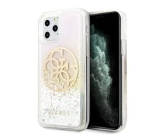 Guess Gradient Liquid Glitter Circle Logo - dėklas skirtas Apple iPhone 11 Pro