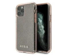 Dėklas GUESS GUHCN65PCGLPI IPHONE 11 PRO MAX Rožinis/Rožinis HARD CASE GLITTER