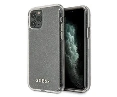 Dėklas GUESS GUHCN65PCGLSE IPHONE 11 PRO MAX Sidabrinis/Sidabrinis HARD CASE GLITTER