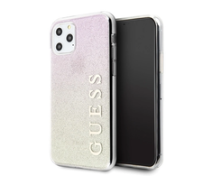 Dėklas GUESS HARD CASE GRADIENT GLITTER GUHCN65PCUGLGPI IPHONE 11 PRO MAX Rožinis-GOLD