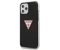 Dėklas Guess GUHCP12LPCUCTLBK iPhone 12 Pro Max 6.7" juodas/juodas hardcase Triangle Collection