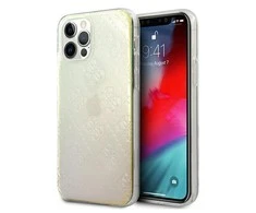 Apple iPhone 12 / 12 Pro Guess dėklas 4G 3D Pattern Collection (GUHCP12M3D4GIRBL) įvairiaspalvis