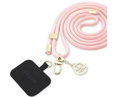 Dėklas Guess GUUCNMG4EP Universal CBDY virvelė telefonui rožinės spalvos