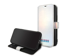 Guess Iridescent case for iPhone 11 Pro - sidabrinis (Atnaujinta)