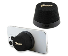 Guess Magnetic Script Metal Logo - Bluetooth garsiakalbis V5.3 juodas