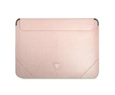 įmautė kompiuteriui Guess Saffiano Triangle Logo (GUCS16PSATLP) rožinės spalvos