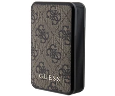Guess Powerbank 18W GUPB10DP4GEGW 10000mAh rudos spalvos 4G odinis metalinis logotipas