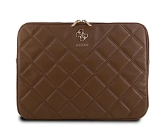 Nešiojamo kompiuterio įmautė 14" Guess Sleeve Quilted 4G (GUCS14ZPSQSSGW) rudos spalvos