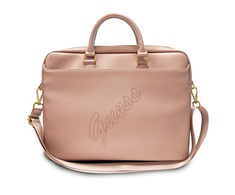 Guess krepšys GUCB15PUSASPI 16" rožinės spalvos Saffiano Script