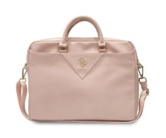 Nešiojamo kompiuterio krepšys 16" Guess Triangle 4G (GUCB15ZPGSTEGP) rožinės spalvos