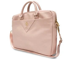 Nešiojamo kompiuterio krepšys 16" Guess Triangle 4G (GUCB15ZPGSTEGP) rožinės spalvos