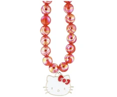 Virvelė telefonui Hello Kitty Pearls Kitty Head raudonos spalvos
