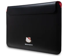 Nešiojamo kompiuterio krepšys 14" Hello Kitty Sleeve PU Metal Logo (HKCS14PGHDLMK) juodos spalvos
