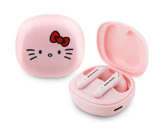 Ausinės TWS Hello Kitty O Glossy Finish rožinės spalvos