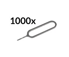 Hurtel 1000 vnt maišelis – SIM kortelės atidarymo įrankis / Sim pašalinimo įrankis iPhone 3G 3GS 4 4G 4S