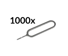 Hurtel 1000 vnt maišelis – SIM kortelės atidarymo įrankis / Sim pašalinimo įrankis iPhone 3G 3GS 4 4G 4S
