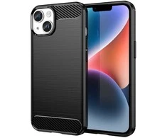 Hurtel Carbon dėklas skirtas iPhone 14 Plus, juodas