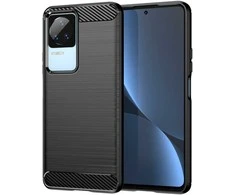 Hurtel Carbon dėklas skirtas Xiaomi POCO F4 5G, juodas