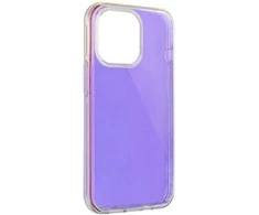 Hurtel Aurora Apple iPhone 13 Pro gel neon dėklas telefonui violetinės spalvos